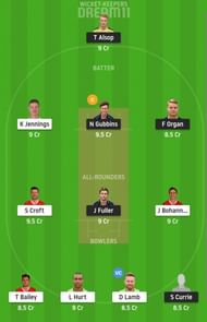 HAM vs LAN Dream11 Fantasy Suggestion #1